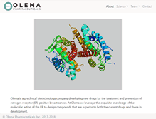 Tablet Screenshot of olemapharma.com